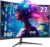 Z-Edge 27 inch Curved Gaming Monitor, FHD 1080P 200Hz 165Hz 144Hz Curved 1500R PC Monitor, MPRT 1ms Monitor, 350nits, 16.7M Colors, UG27 Frameless Bezel, 1X DP 1.4 Ports and 1X HDMI 2.1 Ports