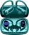 bmani Ear Buds Wireless Earbuds Bluetooth Headphones with 80H Playtime LED Display Case, Over-Ear Hook with Mic, Stereo Sound, Easy Button Controls, Sports Earphones for Running Workout Gym Green