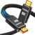 Snowkids Long HDMI Cable 25 ft, 8K 48Gbps Ultra High-Speed HDMI 2.1 Cables Cord, 10K 8K@60Hz, 4K@120Hz Compatible for TV/Laptop/Monitor/PS-5/X-box/Projector/Entertainment, Sound System & More