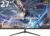 27inch Gaming Computer Monitor IPS 240Hz FHD(1920×1080P), 99% sRGB,1ms Response Time, 400cd/m²,AMD Freesync, Crosshair & Eye-Care Tech,Low Blue Light,HDMI 2.0,DP 1.4,Supports Wall-Mounted
