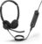 Jabra Engage 50 II Wired Stereo Headset with Link Call Control – Noise-Cancelling 3-Mic Technology and USB-C Cable, Ultra-Lightweight – MS Teams Certified, Works with All Other Platforms – Black