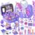 Kids Makeup Kit for Girl – Girls Makeup Kit Toys with Flying Horse Storage Case, Kids Play Makeup Set for Christmas Birthday Gift 3-12 Years Old