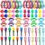72 Pcs Shaker Musical Instruments for Kids Egg Shaker Wrist Hand Band Bells Maracas Percussion Tambourine Cymbals Plastic Castanets for Preschool Early Music Learning Toy
