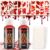 Fake Blood Halloween Makeup Kit With Waterproof Scar Wound Tattoo Stickers (13 Pieces)