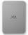 LaCie Mobile Drive, 5TB, External Hard Drive Portable – Moon Silver, USB-C 3.2, for PC and Mac, Post-Consumer Recycled, with Adobe All Apps Plan (STLP5000400)
