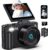 Digital Cameras for Photography – 5K 75MP Vlogging Camera for YouTube WiFi – UHD Autofocus Vlog Camera 3″ 180° Flip Screen with 18X Zoom – Travel YouTube with 32GB SD Card, 2 Batteries