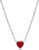 PANDORA Sparkling Heart Halo Pendant Collier Necklace – Adjustable Necklace